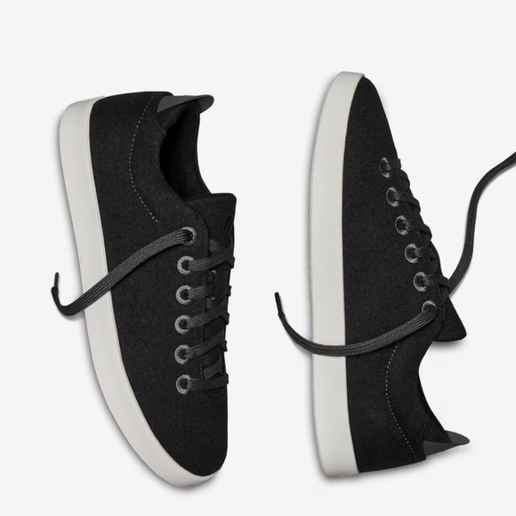 Allbirds Women’s Wool Piper Black Sneakers Soft Wool Walking Shoes Size 9 - Picture 15 of 16